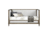 Artesia Tan Fabric & Salvaged Natural Finish Daybed Model 39710 By ACME Furniture